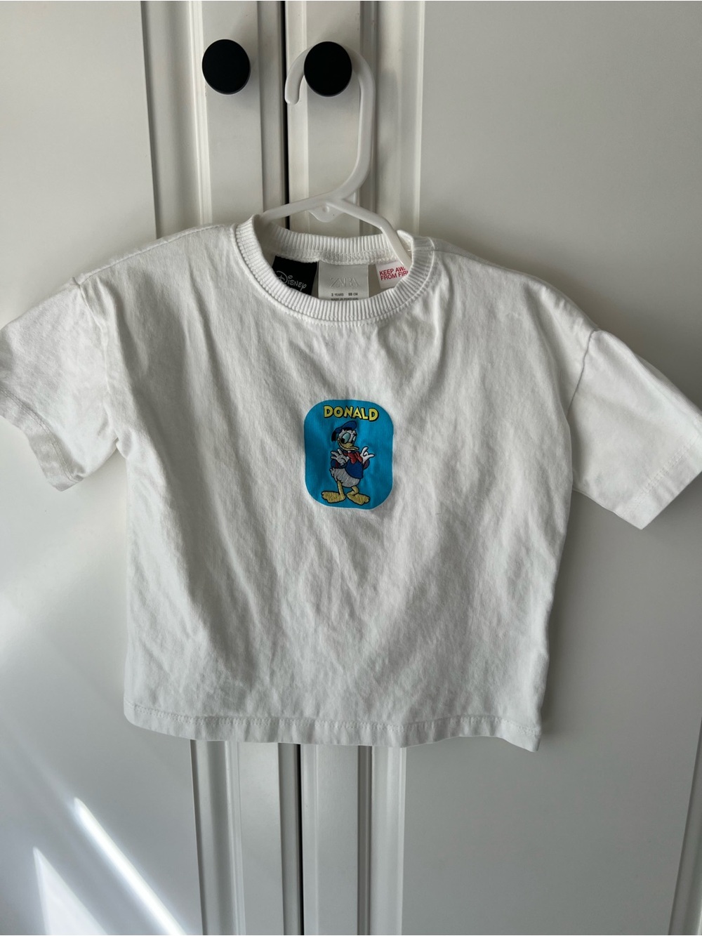 Two Zara Boys Disney Shirts